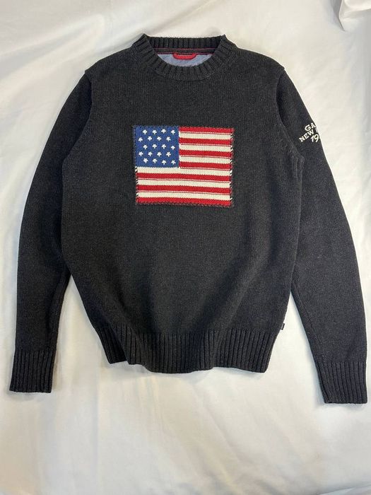 Светр Gant Usa flag котон розмір S