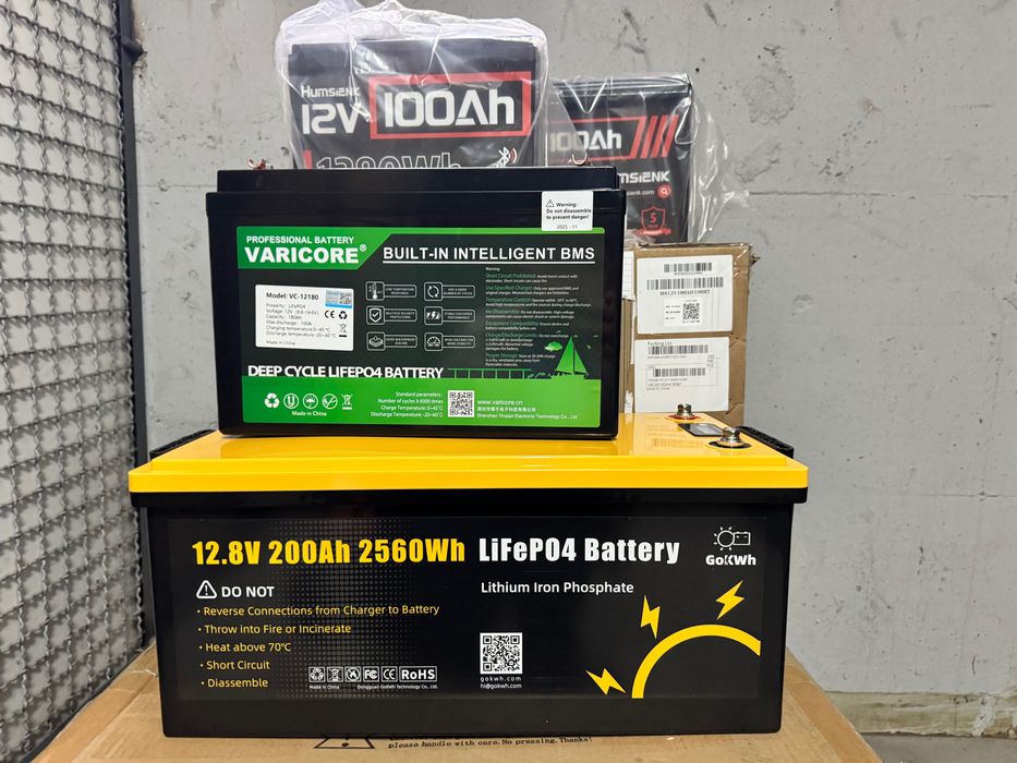 Акумулятор LiFePO4 200Ah 12.8V EASUN BMS В Наявності!