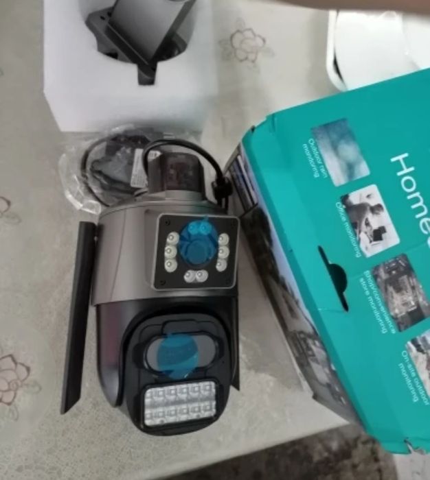 Camera VIGILÂNCIA Rotativa Wi-Fi 2 em 1! App, telemóvel ou cabo!