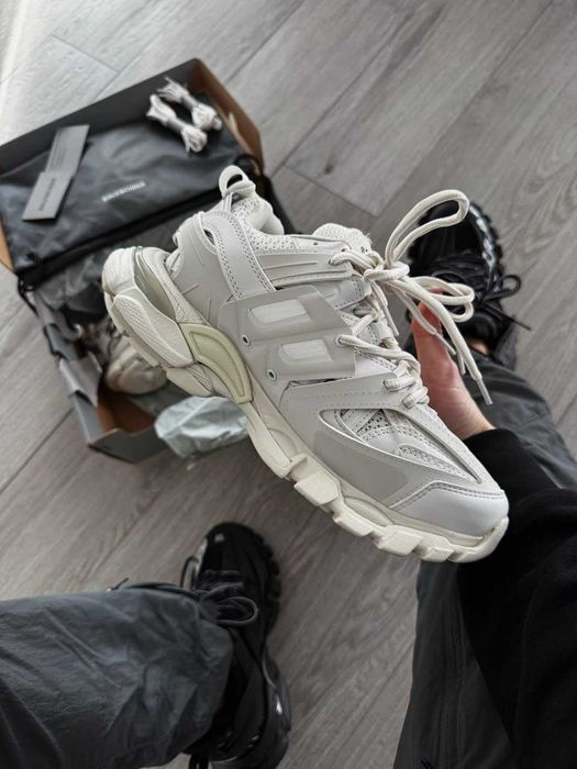 Кросівки Balenciaga Track 3.0 Signature Sneaker White/Black premium