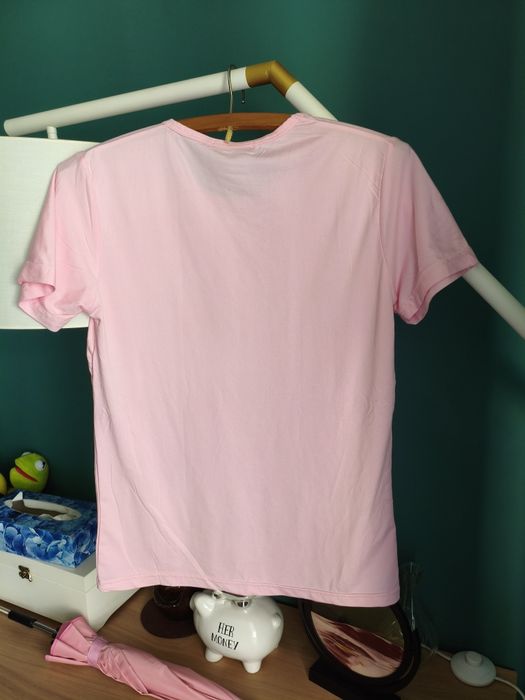 Bluzka t shirt różowy M/L