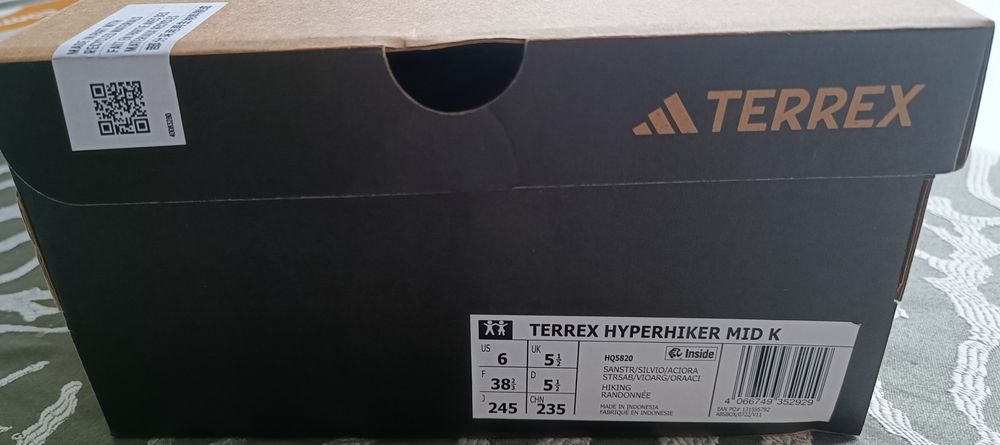 ADIDAS botas montanha, sapatilhas de caminhada impermeáveis