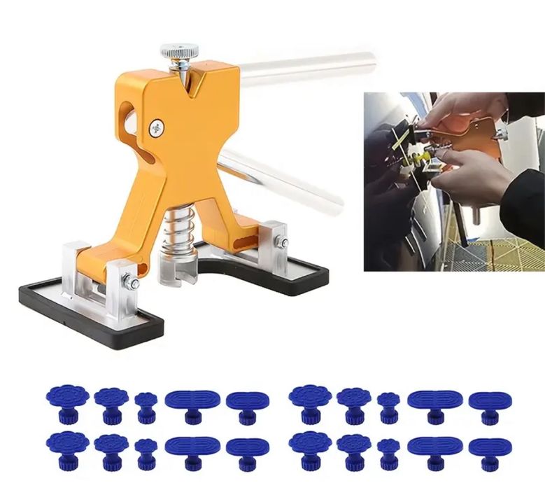 Мініліфтер+ фішки і стержні НОВИЙ Вирівнювач кузова авто від вмятин