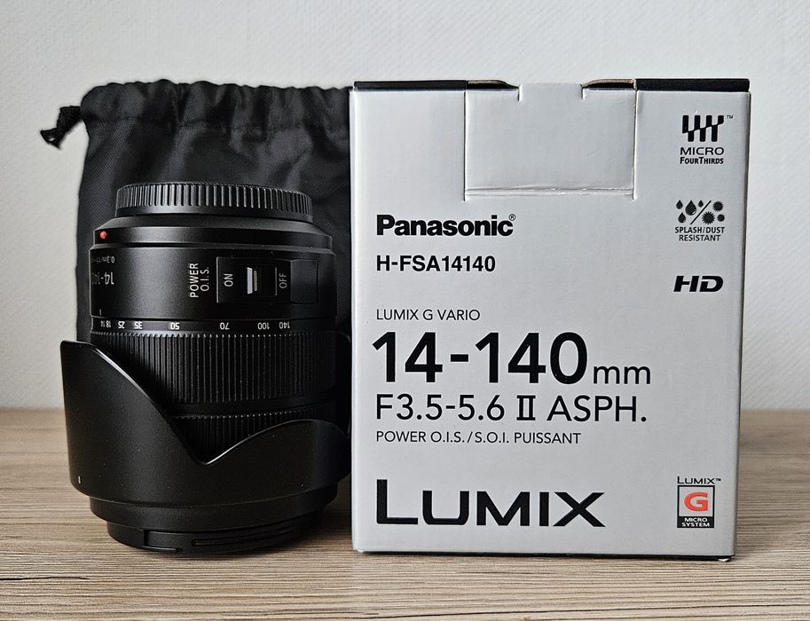 Об'єктив Panasonic Lumix G Vario 14-140mm f/3.5-5.6 II ASPH. P.O.I.S.