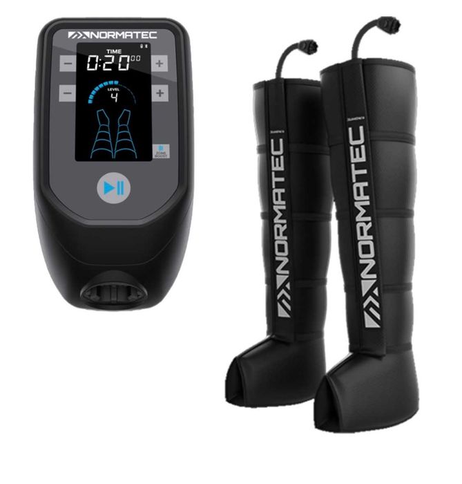 Nogawki do presoterapii NORMATEC 3.0 i urzadzenie Cryopush