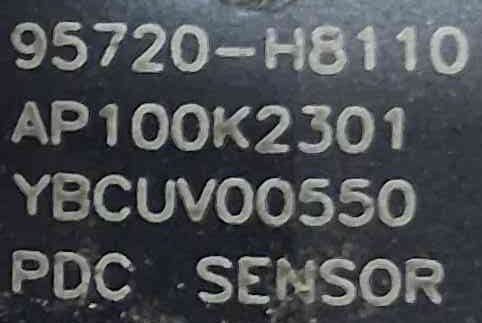 Sensor de Estacionamento Trás 95720-H8110 - KIA STONIC