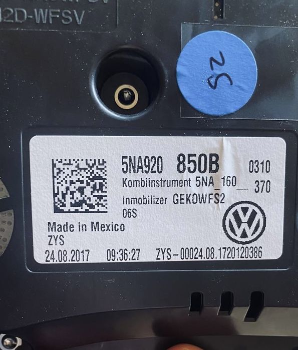 Щиток приборів Тігуан Панель приборів Tiguan USA 2018–2024