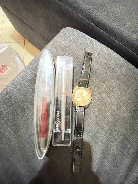 ler o anjncio parker e timex