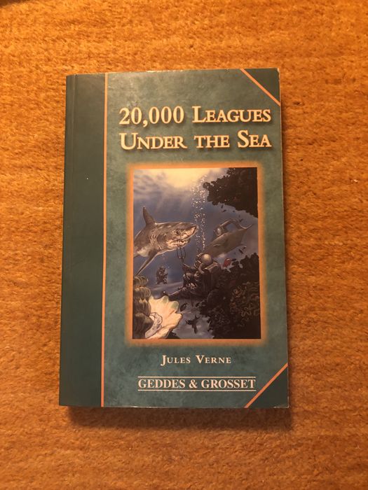 Sprzedam książkę pt. „20,000 Mil Podwodnej Żeglugi” Juliusza Verne