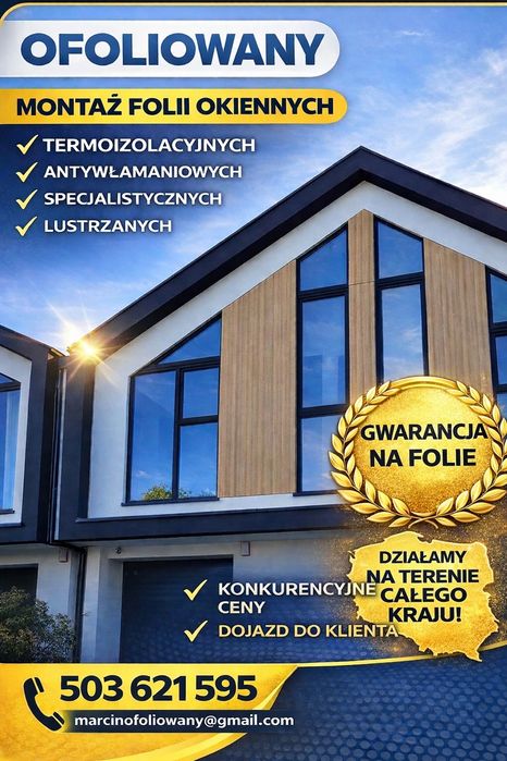 Folia lustrzana/termoizolacyjna