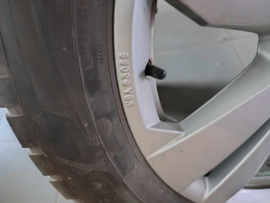 jantes 19 usadas com pneus (volkswagen)