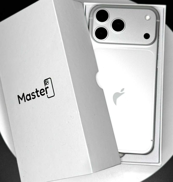 Apple iPhone 17 Pro Max 512GB SILVER bateria 100% A- gw 6 msc