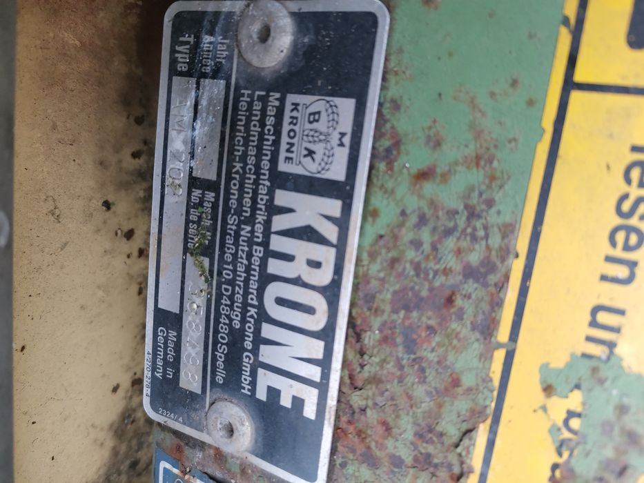 Kosiarka dyskowa Krone AM 202