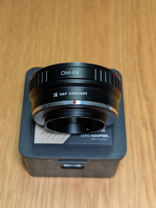 Adapter Olympus OM do Fujifilm X