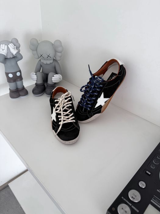 Кеди Golden Goose True Star Black White