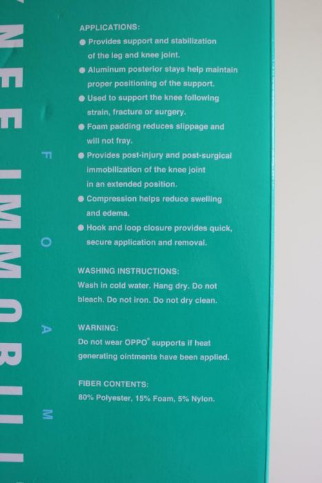 Stabilizator stawu kolanowego Knee Immbilizer