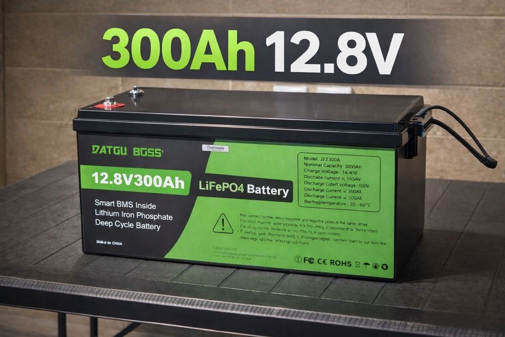 Акумулятор 300Ah 12V Lifepo4 Bms DatouBoss залізофосфатний аккумулятор