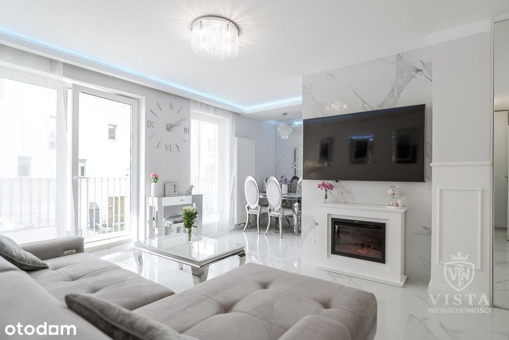 Warzymice | Luksusowe 52 m² glamour, duży balkon