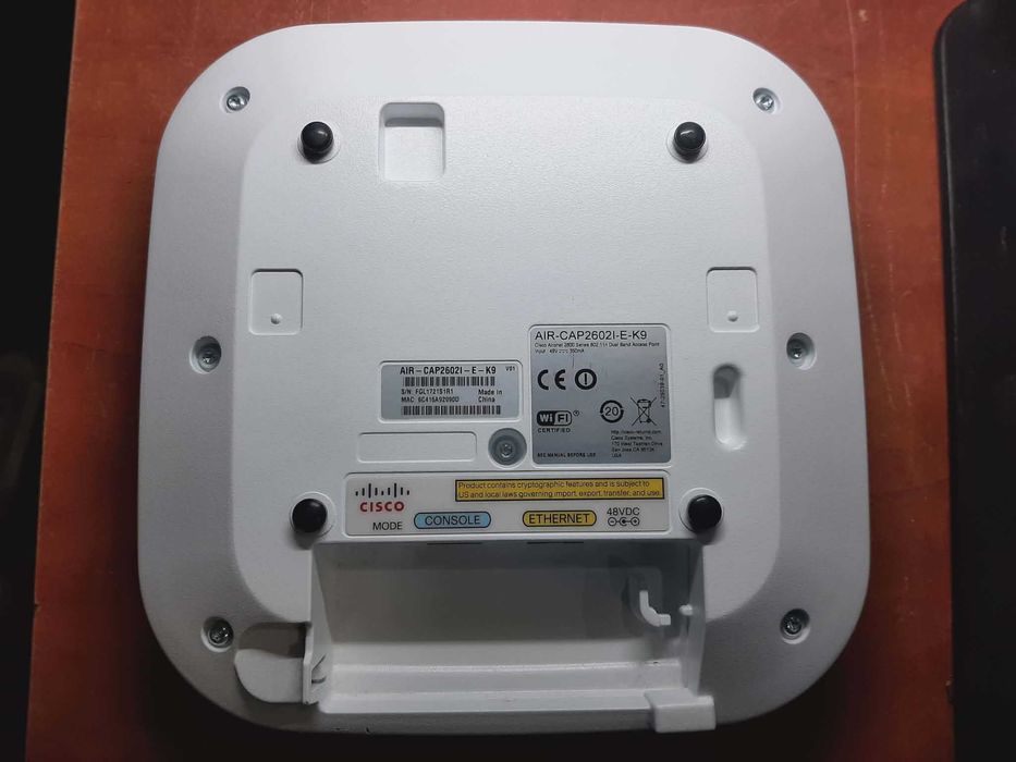 Punkt dostępowe Acces Point  Wi-Fi Cisco AIR-CAP2602I-E-K9