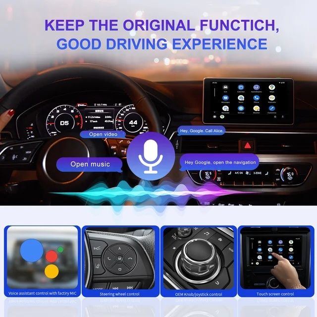 Adaptador sem fios Android Auto NOVO