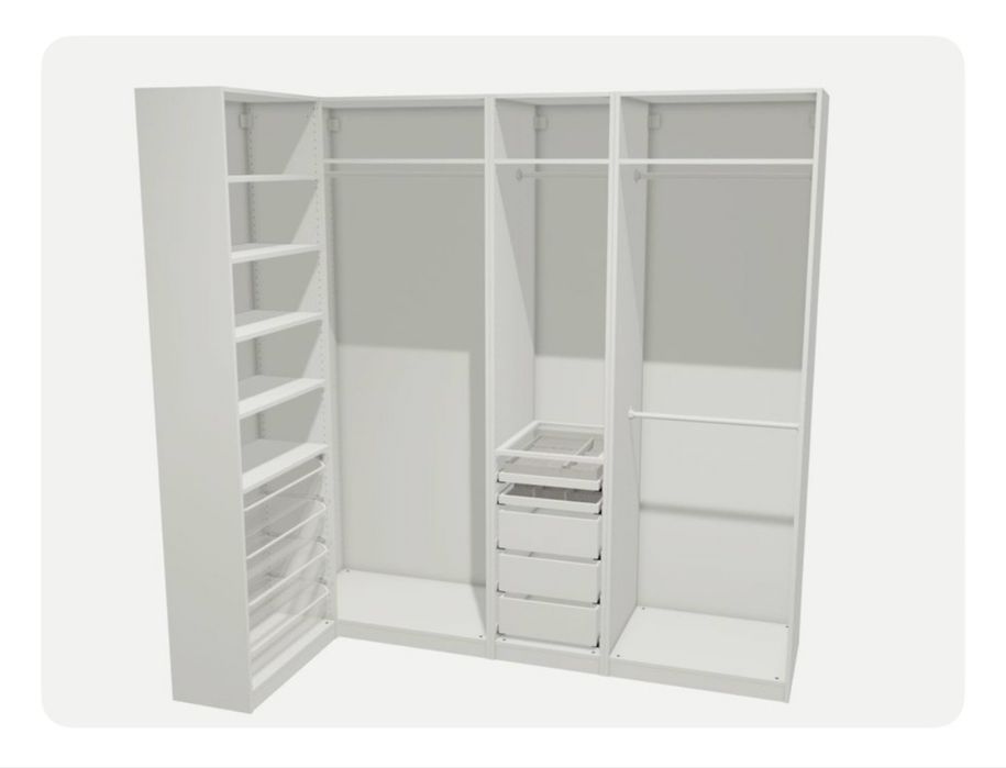 Ikea Szefa Pax biala