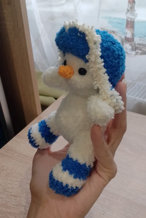 Снеговик игрушка ручной работы