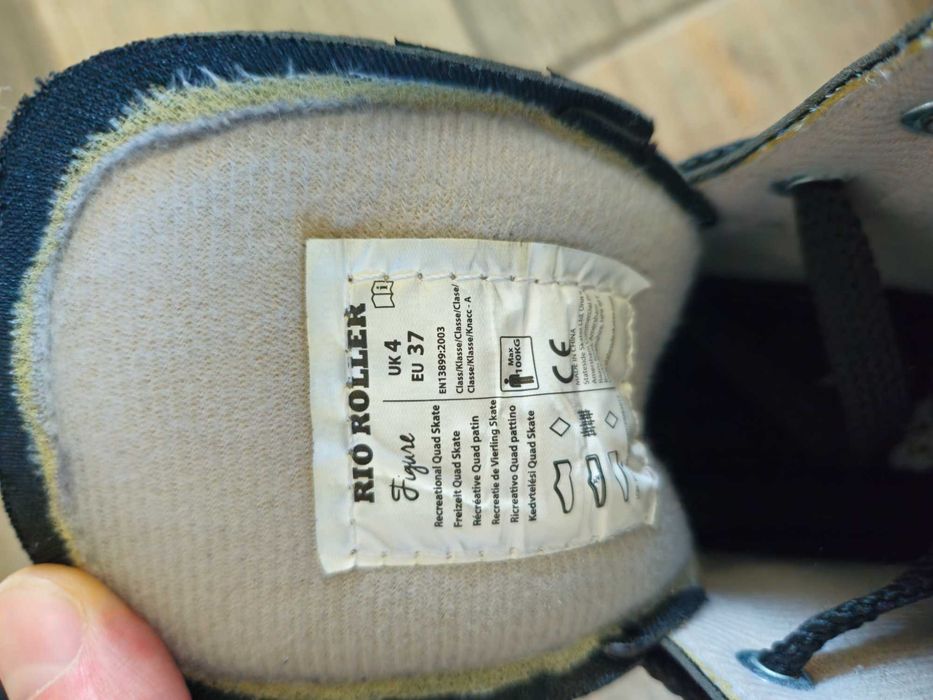 Wrotki Rio Roller Figure 37. Stan bdb.