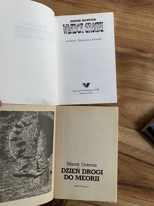 Dzień drogi do Meorii - Marek Oramus + 3 książki fantastyka