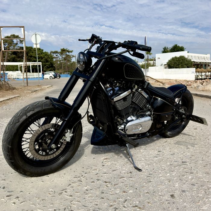 VN  800  FULL  CUSTOM, exclusiva! Troco por carro.