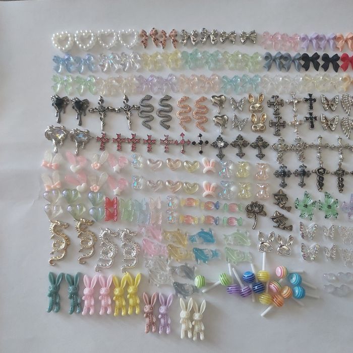 Фигурки для маникюра, цепи