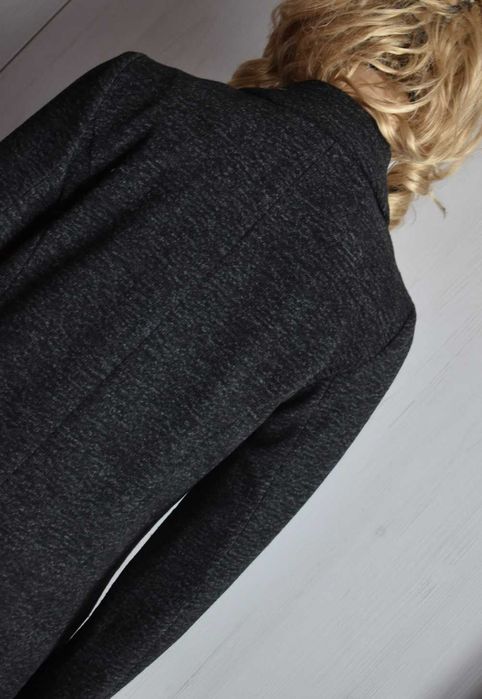 Płaszcz przejściowy 36 S trencz elegancki wiosnę jesień dyplomatka