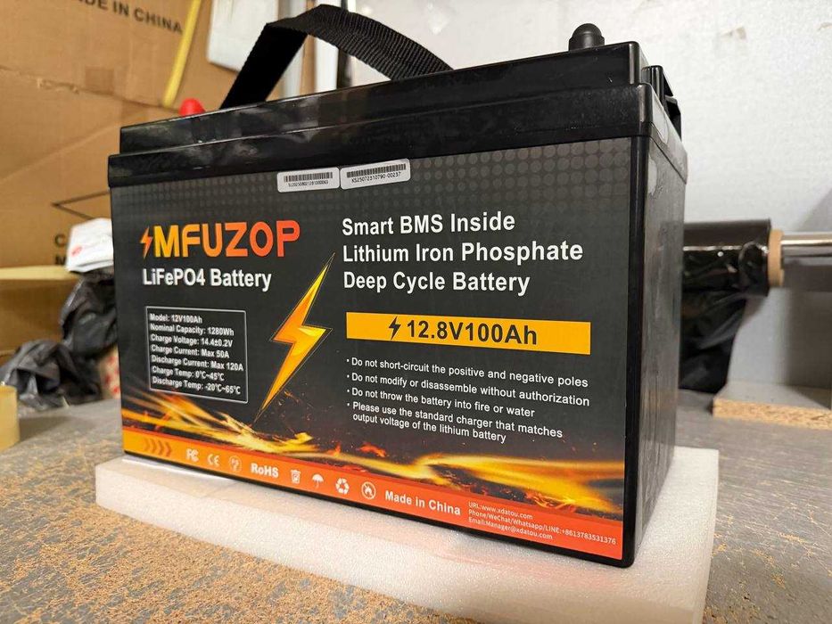 ‼️ 12V 24V 48V 2026 рік акумулятор літій lifepo4 50Ah 100Ah 200Ah 300Ah  для інвертора дбж. Гарантія,розтермінування, якісна БМС