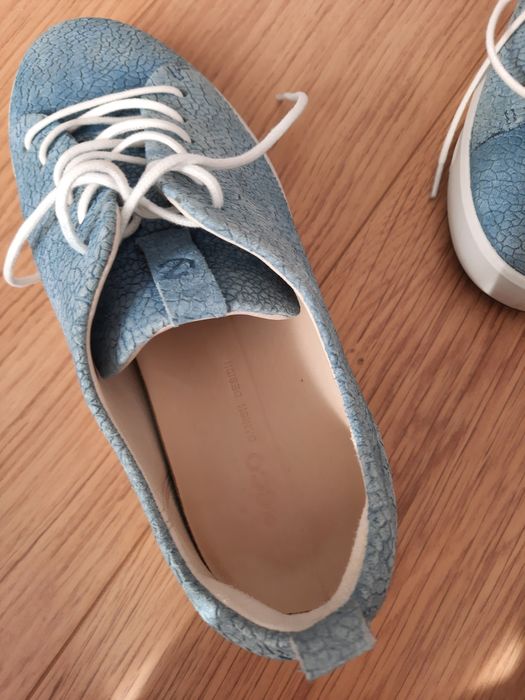 Buty Ecco niebieskie