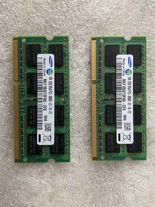 Продам оперативну пам’ять Samsung DDR3 SO-DIMM