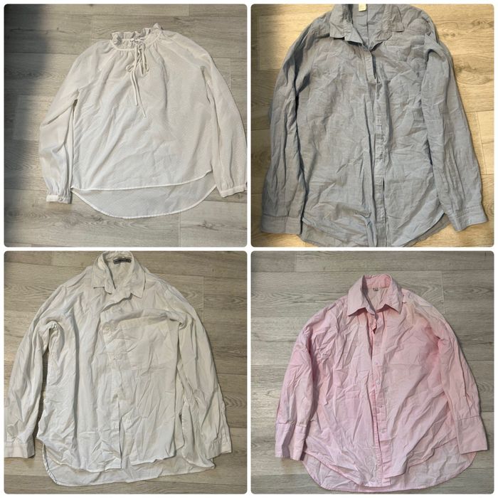 Набір жіночих сорочок та блуз (4 шт.) Розмір С-М