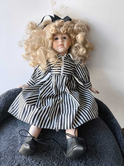 Lalka porcelanowa 40cm