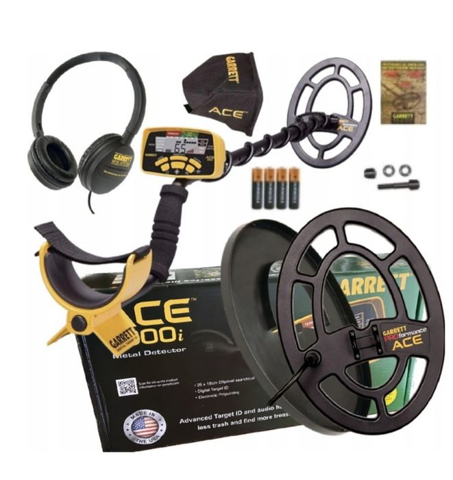Металошукач GARRETT ACE 150,200і,250,300і,400і, EURO ACE 350/Офіційні