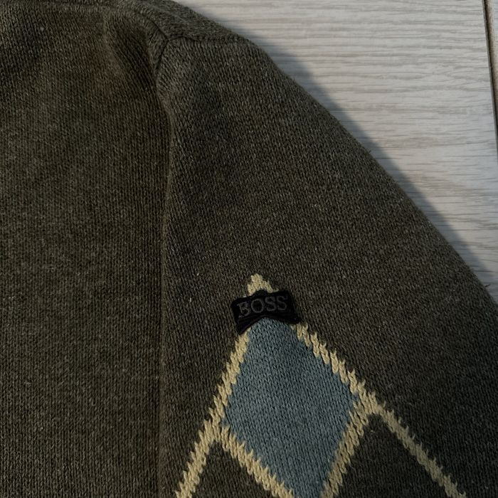 Винтажный свитер boss hugo