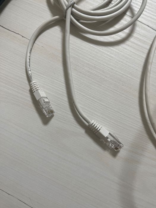 3 Cabos de Rede Ethernet – Sem Marca | Para PC, Router, Internet