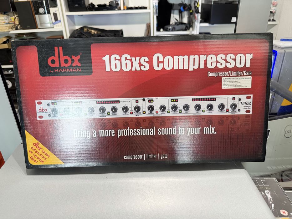 DBX 166xs bramka szumów kompresor limiter jak nowy