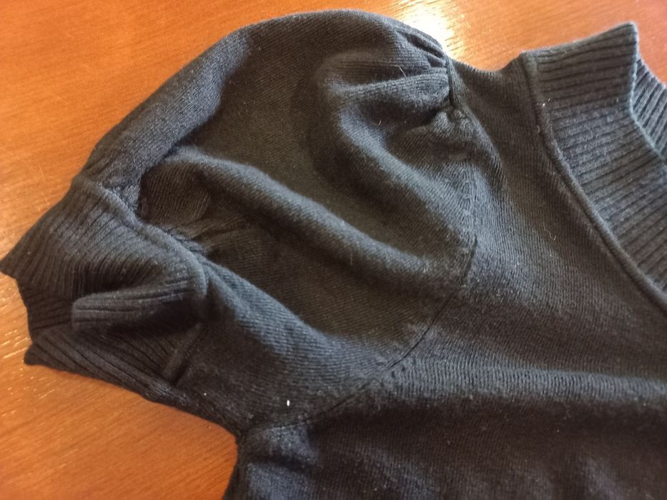 Czarne bolerko z kokardką  PASSINE S/M