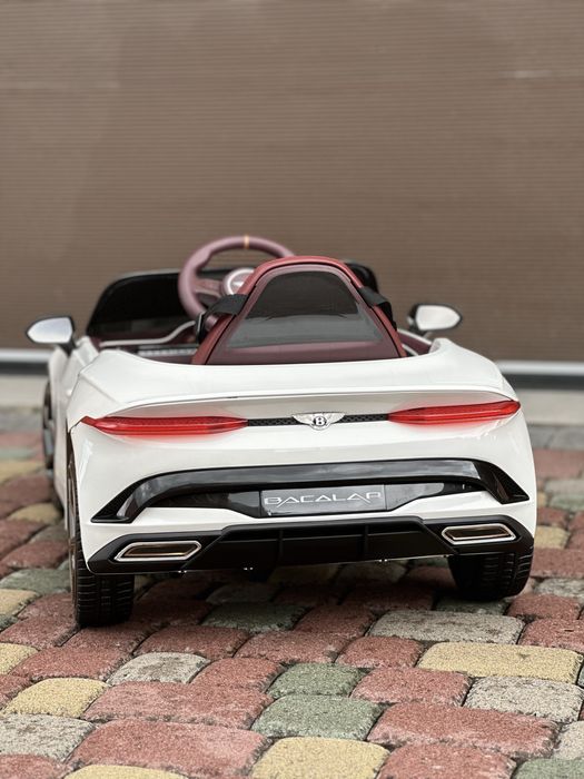 Дитячий автомобіль, електромобіль Bentley Bacalar В НАЯВНОСТІ Бентлі