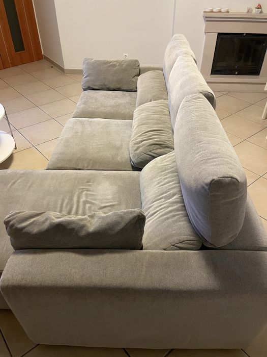 Título: Sofá em L Cinza – Conforto Premium | Excelente Estado – 780€
