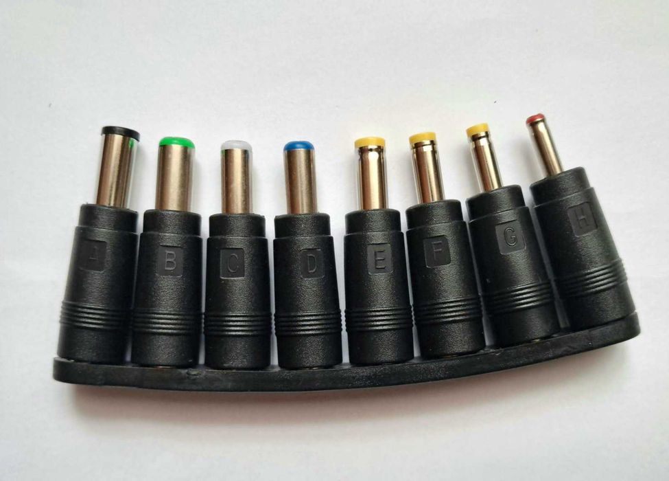 Набір адаптерів перехідників роз'ємів для роутерів/ноутбуків DC5.5x2.1