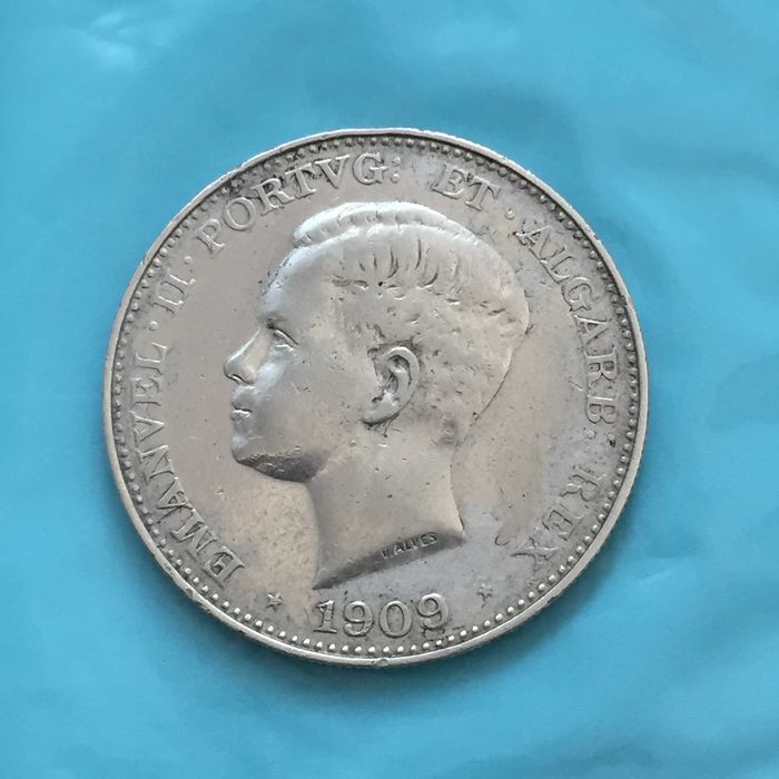 500 Réis 1909 - D. MANUEL II