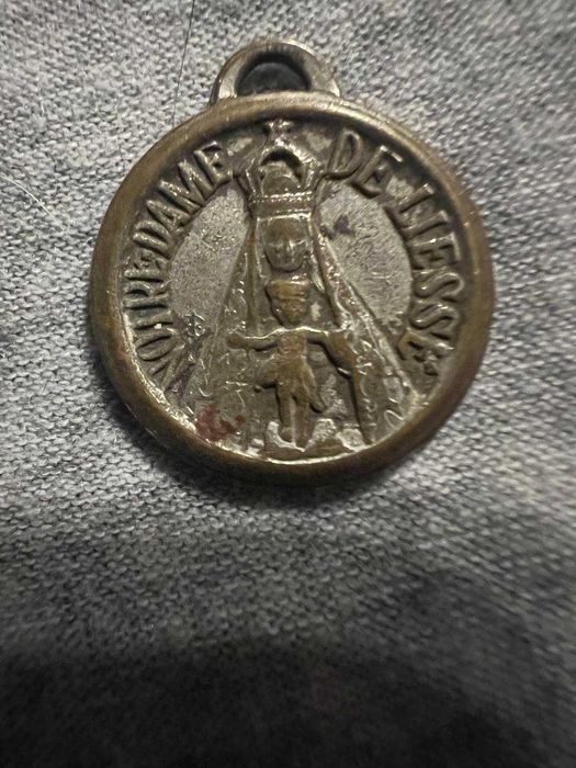 Религиозная медаль, брелок для ключей. Нотр-Дам де Льесс