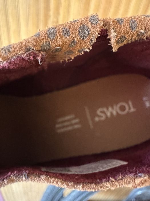 Ботінки Toms натуральна замш 37.5
