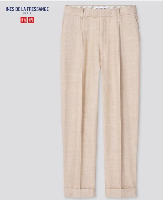 Брюки uniqlo ines, льон 27w