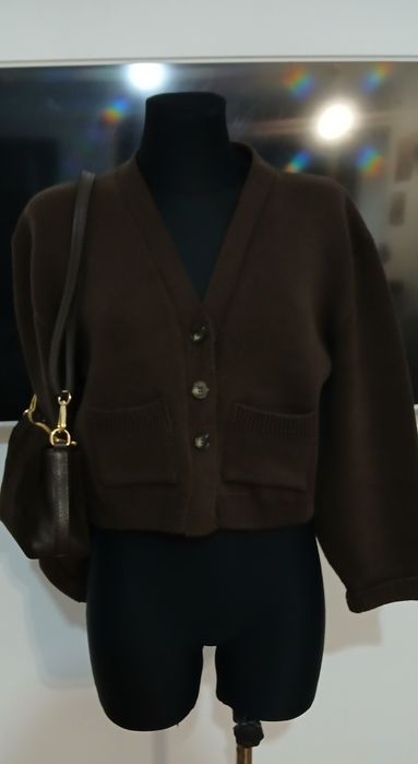 Кардиган колір шоколад,one size або xs -s