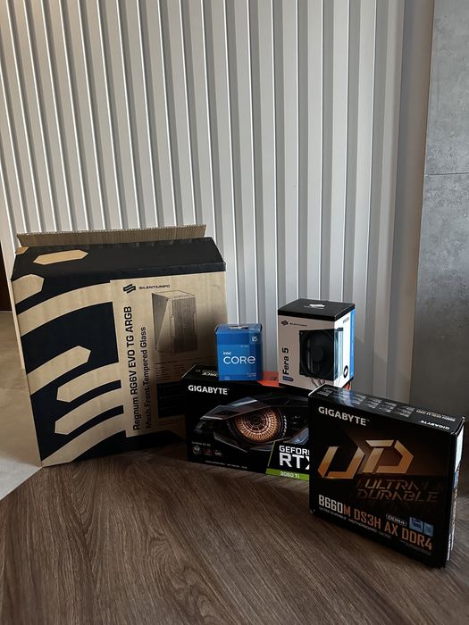 Komputer GeForce RTX 3060 Ti Gaming OC 8GB / Intel i5-12400F